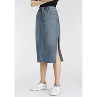 Levi's Levi's® Cordrock »Side Slit Skirt« Levi's® MEDIUM INDIGO WORN IN