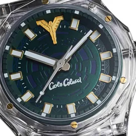 Carlo Colucci Quarzuhr schwarz 45 mm CC503-1