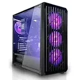 SYSTEMTREFF Gaming PC AMD Ryzen 7 5800X 8x4.7GHz | Nvidia RTX 5060 Ti 8GB DX12 | 1TB M.2 NVMe | 32GB DDR4 RAM | Windows 11 | WLAN Desktop Computer Rechner für Gamer, Zocker & Streamer