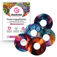 Diasticker® Freestyle Libre 3 / Plus Fixiertapes 'Mix-Paket Colorful' 5 St