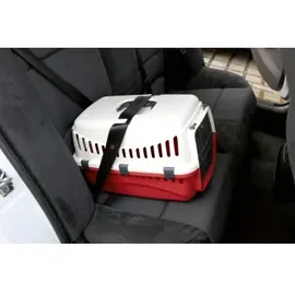 Kerbl Transportbox Expedion 45 x 30 x 30 cm Creme/Rot