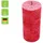 Kerzenfarm Hahn Stearin Stumpenkerze 135 x 64 mm rot