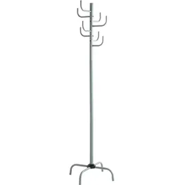 Haku-Möbel Garderobenständer grau Metall
