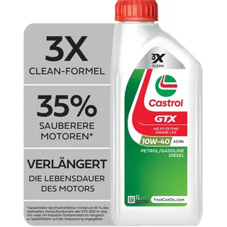 Castrol GTX 10W-40 15F8FE 10W-40 1,0 l