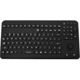 Gett InduProof Advanced mit Mousebutton grau, USB, DE (TKG-104-MB-IP68-VESA-GREY-USB-DE)