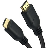 Helos Anschlusskabel, HDMI Stecker/Stecker, 4K, 3,0m, schwarz