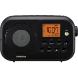 Sangean PR-D12 BT Tischradio MW, UKW Bluetooth® Schwarz