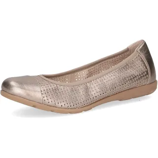 CAPRICE Ballerina in (Taupe METALLIC), 39