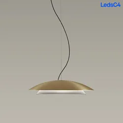 LEDS C4 Pendelleuchte NOWAY BIG LED 21,7W 2700K MATTGold 813lm LEDS-00-8395-DN-05