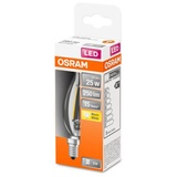 Osram LED Leuchtmittel Classic BA40 2,5W klar-warmweiß Kerzenform, E 14 - 2,5 W