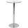 KADIMA DESIGN Bartisch 60 x 105 x 60 cm Silber