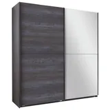 WIMEX Herne 180 x 198 x 64 cm graphit/front digi-steel optik