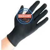 Baumwollhandschuhe aus 100% Baumwolle (Dermatest: Sehr gut), Graue Handschuhe, Weiche Textilhandschuhe für Handmasken, Stoffhandschuhe mit zertifizierter Hautverträglichkeit, 2 Paar