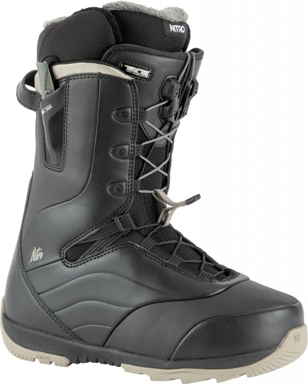 Nitro Damen Snowboard Boots Crown TLS 2021 - black