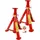 PETEX Unterstellbock Stahl 286-401 mm rot