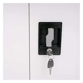 Mendler HWC-H17 Aktenschrank 185 x 90 x 40 cm weiß