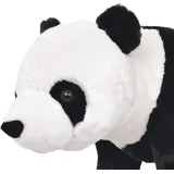 vidaXL Panda Plüschtier 47 cm Schwarz