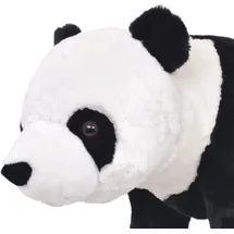 vidaXL Panda Plüschtier 47 cm Schwarz