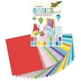 Folia Motivblock Basics Intensiv Scrapbooking 24 x 34 cm 20 Blatt 270 g/m2