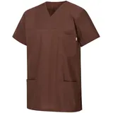 Clinotest Kasack Damen & Herren - 95 Grad waschbare, kochfeste Kasacks ohne Einlaufen - Schlupfkasack aus 50% Baumwolle, 50% Polyester - Berufsbekleidung Pflege & Krankenhaus - Krankenschwester Shirt - 3XL