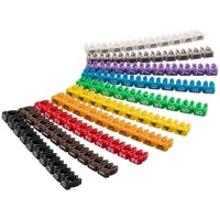 Goobay 72513 Kabelmarkierer Mehrfarbig PVC 100 Stück(e)