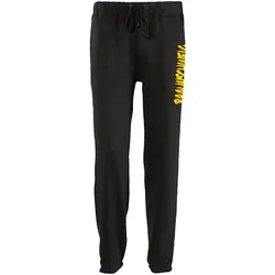 multifanshop Jogginghose - Braunschweig - Textmarker - Druck gelb - Trainingshose