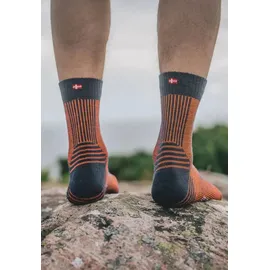 Danish Endurance LIGHT WANDER CREW Socken 5-Paar Schwarz 35-38