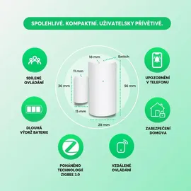 Nous E3 ZigBee Tür- und Fenstersensor