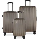 Bugatti Lima 2.0 Koffer-Set 3-tlg. bronze/taupe