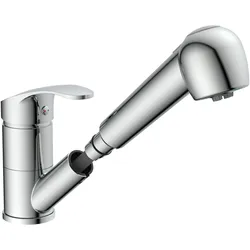 K2 Spültischarmatur, Chrom, küche, Wasserhahn Küche, Küchenarmatur, Mischbatterie Küche