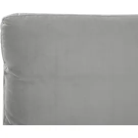 Beliani Melle 140 x 200 cm Grau