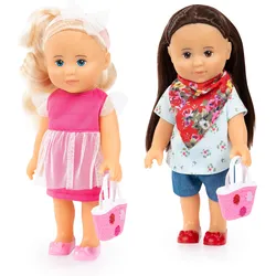 Modern Girl Puppe Little, 20 cm, 1 Stück, sortiert