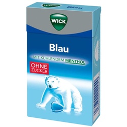 Wick Blau Menthol Bonbons ohne Zucker Clickbox