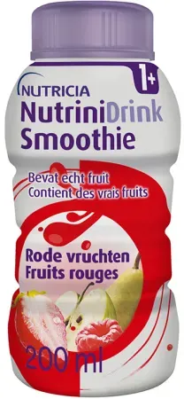 Nutricia NutriniDrink Smoothie Rote Früchte Flasche 200ml