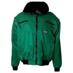 Winter-Comfort Jacke "GLETSCHER" Outdoor - S - grün