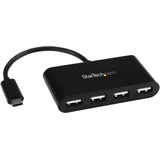 Startech St4200minic Hub - Mini Hub - USB C auf 4x USB-A - USB 2.0 Hub - USB Typ C Hub - USB C zu USB Hub