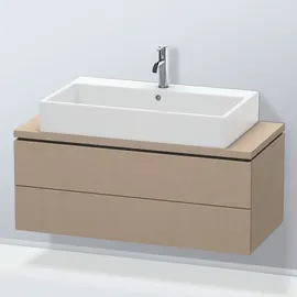 Duravit L-Cube Waschtischunterschrank, 2 Auszüge, LC580907575,