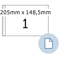 Herma HERMA, Etiketten, Universal Etiketten A5
