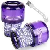 ivanzoll 2 Stück Hepa filter Ersatz für Dyson V11 Absolute Torque Drive Animal, Kompatibel mit V15 Detect SV14 SV22 Akku-Staubsauger, Ersetzen Sie # 97001...