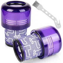 ivanzoll 2 Stück Hepa filter Ersatz für Dyson V11 Absolute Torque Drive Animal, Kompatibel mit V15 Detect SV14 SV22 Akku-Staubsauger, Ersetzen Sie # 97001...