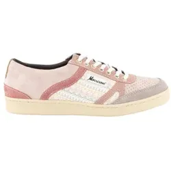 Morrison für Damen. MARILYN Marilyn rosa Lederpantoffeln (41), Wohnung, Spaltleder, Schnürsenkel, Lässig