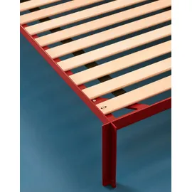 HAY Connect Bettgestell 90 x 200 cm maroon red