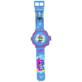 Lexibook Disney Stitch 20 Bilder Projektionsuhr Digital Blau
