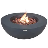 ELEMENTI Feuerstelle LUNAR BOWL Ø 107 cm Dunkelgrau