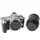 JJC Set mit Gehäusedeckel und Objektivrückdeckel für Nikon F