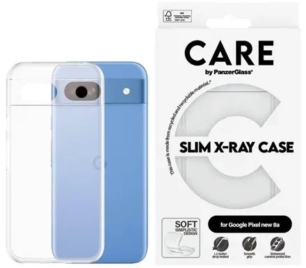 Fashionable Case Transparent X-Ray Soft Basic Google Pixel 9a 5G