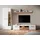 Home Affaire Salerno Hängeregal 180 x 20 x 20 cm Weiß mit Eiche
