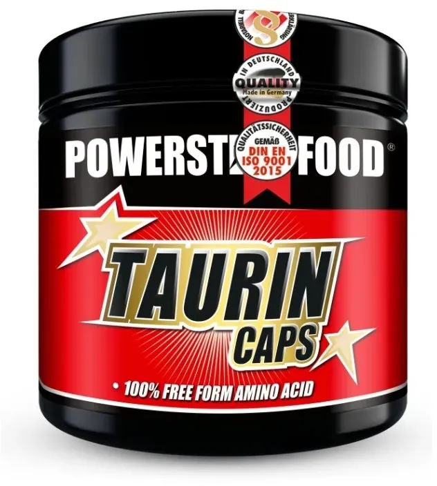 Powerstar Food - Taurin - 300 Kapseln