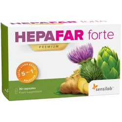 Sensilab Hepafar Forte PREMIUM Kapseln 30 St