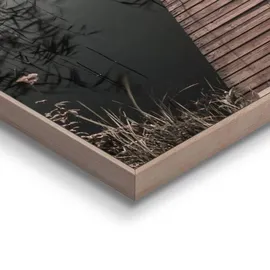 Reinders! Reinders Wandbild 50 x 70 cm Scandic Jetty Holz Blau